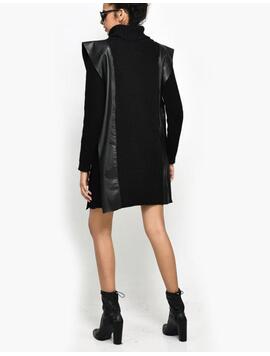 Rochie Pulover Dama AxyOne Negru